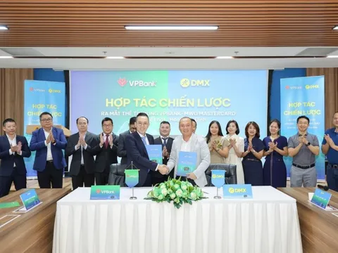 VPBank hợp tác DMX triển khai thẻ tín dụng trong lĩnh vực bán lẻ điện tử - tiêu dùng