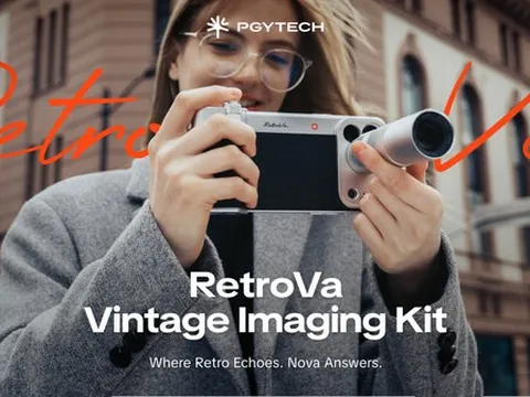 PGYTECH ra mắt RetroVa trên Kickstarter, đổi mới trải nghiệm nhiếp ảnh di động lấy cảm hứng từ máy ảnh