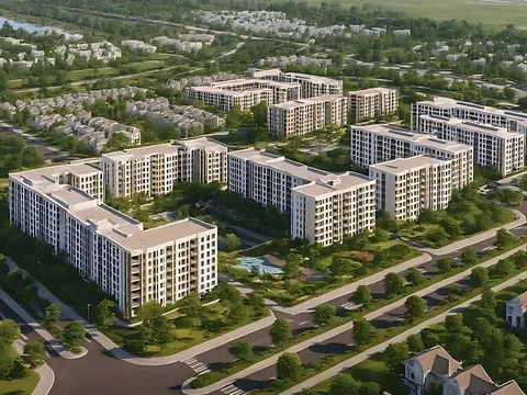 Sát siêu dự án 16 tỷ USD, căn hộ trong "tam giác vàng logistics" công bố mức giá gây chú ý