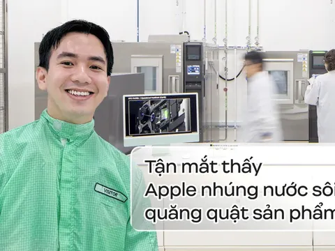 Lần đầu ghé “phòng thí nghiệm độ bền” iPhone tại Singapore: Tận mắt thấy Apple nhúng nước sôi, quăng quật sản phẩm!