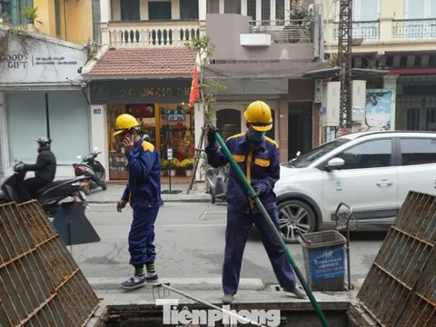 Cận cảnh bể ngầm chống ngập dưới lòng đất ở Hà Nội