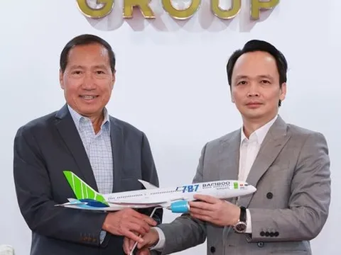 Ông Trịnh Văn Quyết làm việc với Boeing về việc Bamboo Airways thuê máy bay 737 MAX