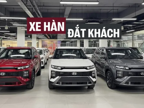 Hyundai bứt top 1, Ford về nhì doanh số xe xăng/dầu đầu năm tại Việt Nam: Xe Hàn áp đảo bằng số lượng mẫu, 3 xe Mỹ đều bán khủng