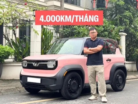 Chạy 4.000km/tháng, chủ xe VinFast VF 3: ‘Xe điện giờ tiện như xe xăng, đã thử cung Hà Nội-Huế ngon lành’