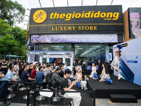Sau tuần lễ đặt trước, Thế Giới Di Động chính thức mở bán Galaxy S26 series
