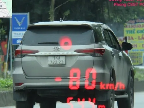 882 chủ xe có biển số sau nhanh chóng nộp phạt nguội theo Nghị định 168: Vi phạm cùng 1 lỗi có mức phạt lên tới 22 triệu đồng