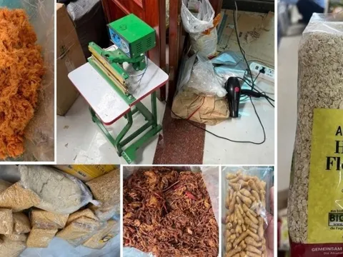 Trộn ruốc bông gà và heo trôi nổi để tăng lợi nhuận