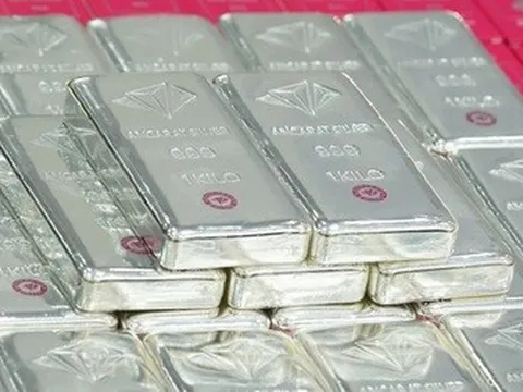 Giá bạc hôm nay (23/3): Tiếp tục suy yếu