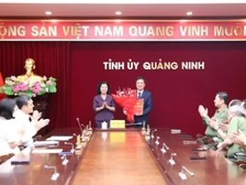 Phó Giám đốc Công an tỉnh Quảng Ninh biệt phái làm Phó Trưởng Ban Nội chính Tỉnh ủy