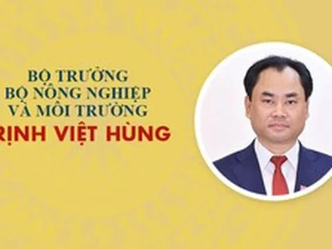 Infographic: Sự nghiệp Bộ trưởng Bộ Nông nghiệp và Môi trường Trịnh Việt Hùng