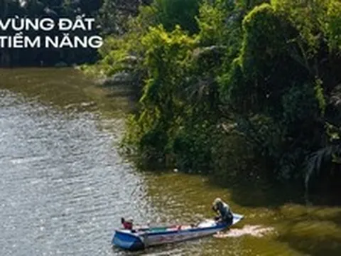 Toàn cảnh khu đất 187 ha toàn dừa nước, cỏ dại đang được Sun Group rót 6 tỷ USD để biến thành siêu đô thị ở TP.HCM