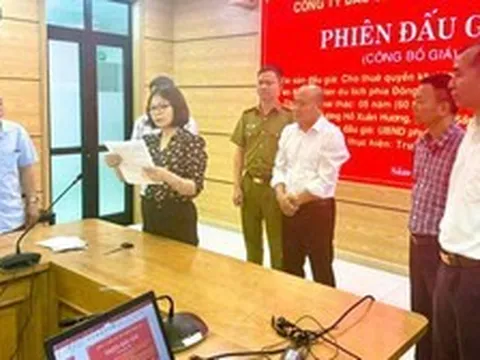 Một công ty trúng đấu giá hệ thống hubway ở Sầm Sơn hơn 70 tỉ đồng