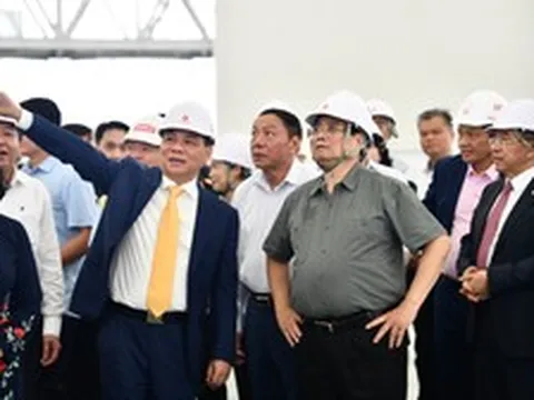 Phó Chủ tịch Vingroup: "Tiến độ hoàn thành Trung tâm Triển lãm Việt Nam là một kỷ lục"