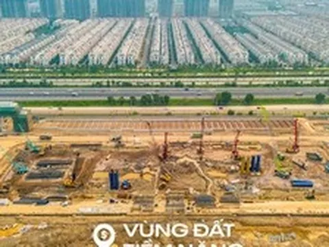 Cận cảnh dự án nằm giữa ba đại đô thị hơn 10 tỷ USD, hưởng lợi từ Vành đai 4 và cầu vượt sông Hồng