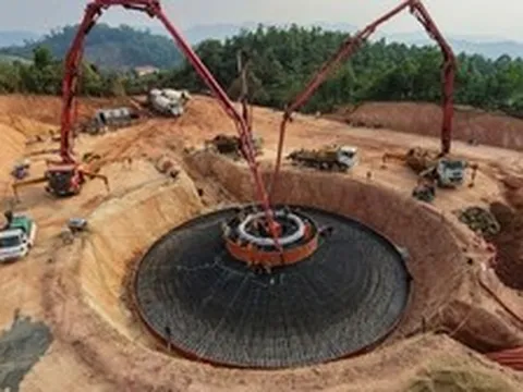 Nhiều mũi thi công đồng loạt, công trình năng lượng nghìn tỷ giữa dãy núi dài nhất Việt Nam dần 'lộ diện', dự kiến xong trong năm nay