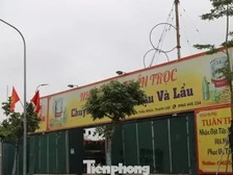 Hà Nội: Một phường đồng loạt cắt điện, nước 620 nhà xưởng công trình vi phạm