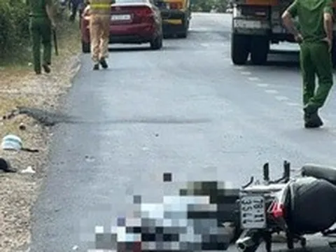 Chở chị đi khám bệnh thì gặp nạn, hai chị em tử vong trên QL19C