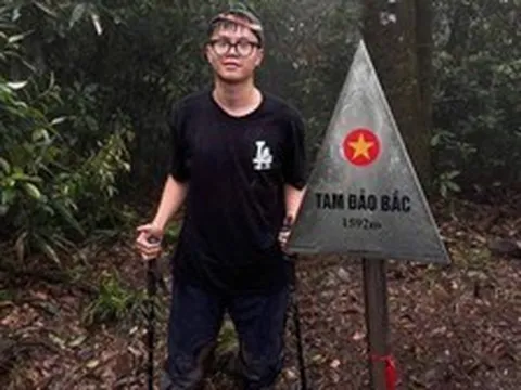 Hơn 100 người cùng flycam tìm kiếm nam sinh mất tích khi leo núi Tam Đảo