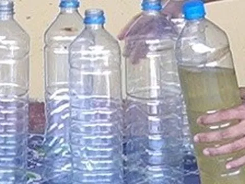 Công an cảnh báo về loại nước lạ, gây kích thích vừa xuất hiện ở vùng biên