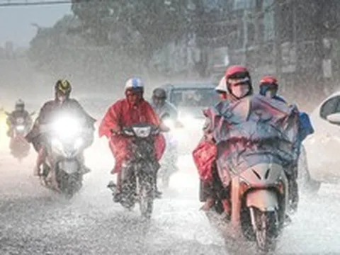 Ngày mai, miền Bắc đón thêm đợt không khí lạnh mới, nhiều nơi mưa to