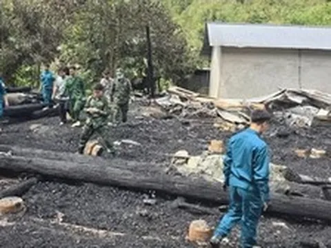 Cháy nhà sàn tại Lai Châu khiến 3 trẻ nhỏ tử vong