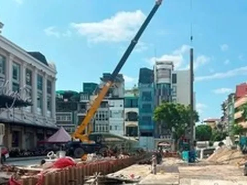 Bể ngầm chống ngập lớn nhất Hà Nội hoàn thành sau hơn 2 tháng thi công khẩn cấp