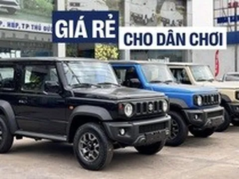 Suzuki Jimny giảm giá kỷ lục 140 triệu tại đại lý: Giá thực tế còn 649 triệu đồng, dễ tiếp cận hơn cho các dân chơi Việt thích off-road