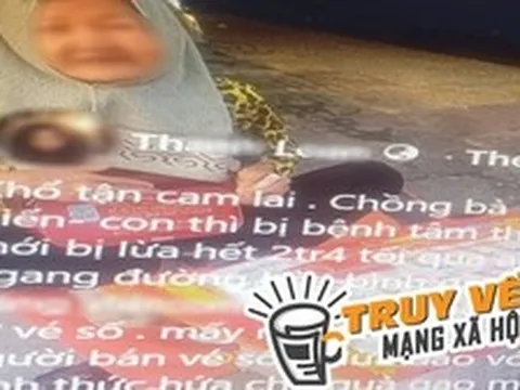 Xác minh clip cụ bà bán vé số nghi bị bỏ thuốc mê lấy hết tiền