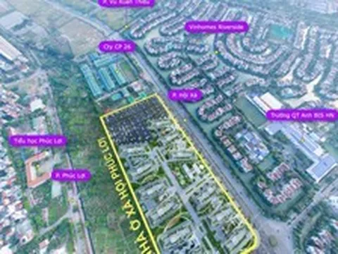 Hà Nội sẽ có dự án nhà ở xã hội hơn 1.900 căn cạnh khu nhà giàu Vinhomes Riverside