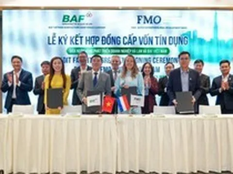 BAF nhận khoản cấp vốn tín dụng 50 triệu USD từ Ngân hàng Phát triển Doanh nghiệp Hà Lan