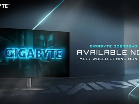 GIGABYTE công bố mở bán màn hình gaming WOLED 27 inch QHD 240Hz tối ưu cho game thủ