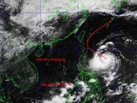 Bão Mekhala có thể mạnh cấp siêu bão, giật trên cấp 17