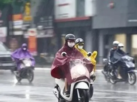 Miền Bắc sắp đón mưa to