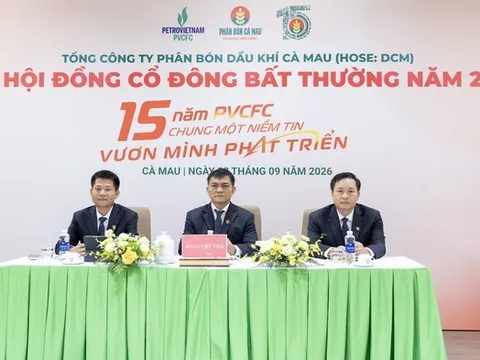 PVCFC đưa Nam Du - U Minh vào bài toán nguồn khí cho Đạm Cà Mau