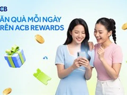 Tích điểm khi chi tiêu, nhận điểm dịp sinh nhật, khách hàng đổi được gì trên ACB Rewards?