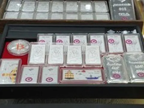 Giá bạc sáng ngày 2/10 tại Ancarat, DOJI, Sacombank, Bảo Tín Mạnh Hải