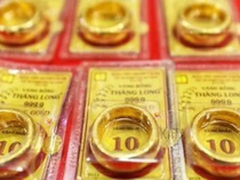Giá vàng nhẫn trơn, vàng miếng chiều 17/10 tại SJC, PNJ, DOJI, Bảo Tín Minh Châu và Bảo Tín Mạnh Hải đồng loạt giảm