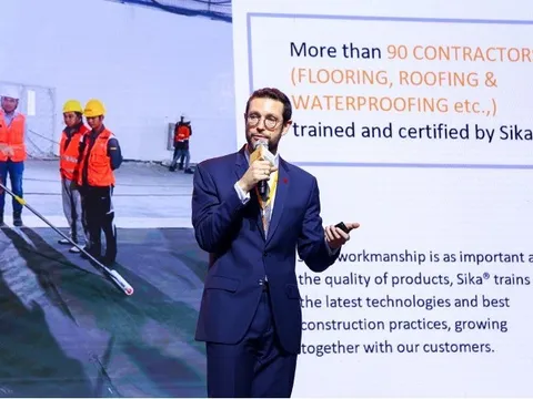 SIKA VIỆT NAM VÀ CHIẾN LƯỢC XANH CHO TẦM NHÌN “HỢP NHẤT ĐỔI MỚI – VỮNG BỀN TƯƠNG LAI”