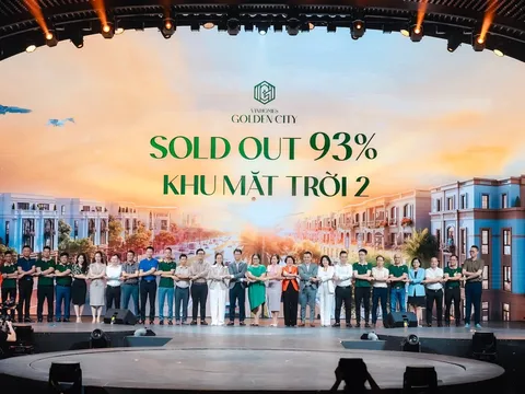Khu Mặt Trời Vinhomes Golden City lập kỷ lục: 93% bảng hàng chốt trong 60 phút”