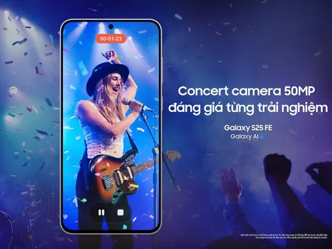 Samsung giới thiệu Galaxy S25 FE - trải nghiệm đáng giá nhờ sự kết hợp giữa Galaxy AI thế hệ mới và tính năng chuẩn flagship
