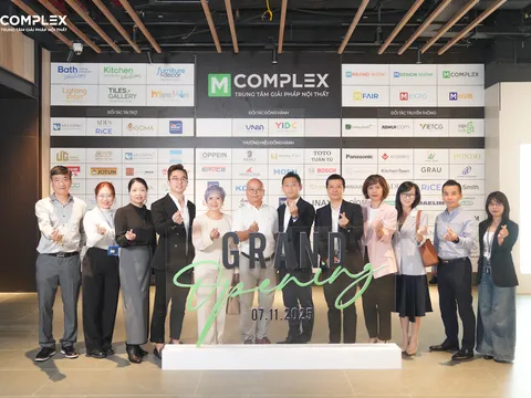 Chính thức khai trương MComplex - Trung tâm Vật liệu, Thiết bị và Hoàn thiện Nội thất lớn nhất Việt Nam tại Royal City