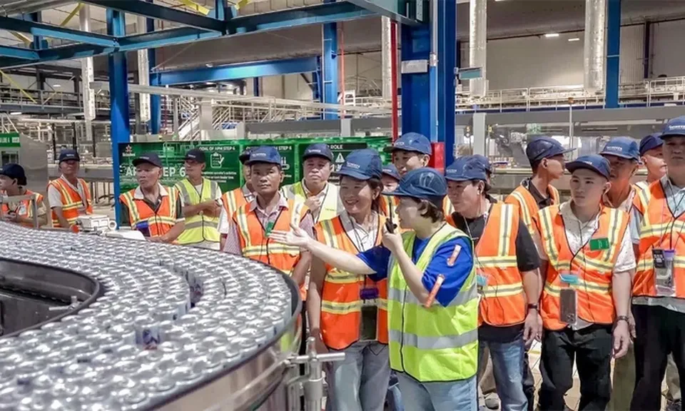 Đối tác trải nghiệm nhà máy Heineken Việt Nam tại Đà Nẵng